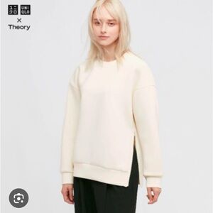 Uniqlo x Theory Black Sweatshirt